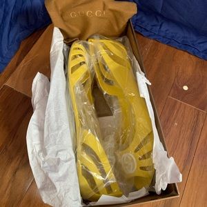 Gucci rubber sandals